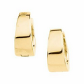 14K Yellow 10.25 mm Hinged Earring